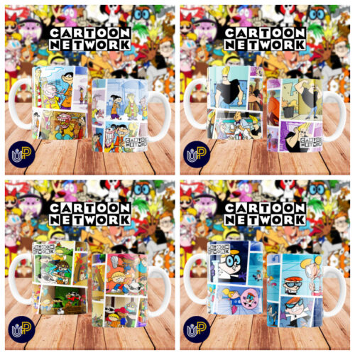 Plantillas para Tazas - Diseño Cartoon Network. - Imagen 2