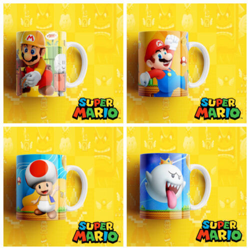 Plantillas para Tazas - Diseño Mario Bross. - Imagen 2