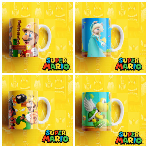 Plantillas para Tazas - Diseño Mario Bross. - Imagen 3