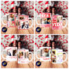 Plantillas para Tazas - Diseño Foto Collage Enamorados. - Imagen 2