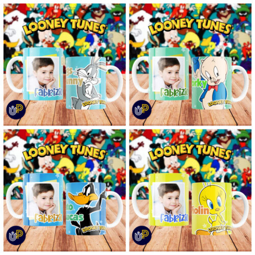 Plantillas para Tazas - Diseño Looney Tunes. - Imagen 4
