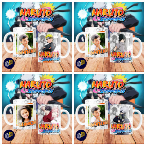 Plantillas para Tazas - Diseño Naruto Shippuden - Imagen 4
