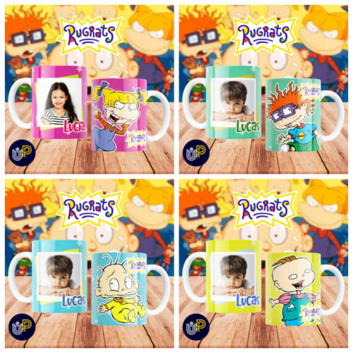 Plantillas para Tazas - Diseño Rugrats. - Imagen 3