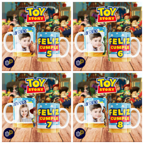 Plantillas para Tazas - Diseño Toy Story. - Imagen 2