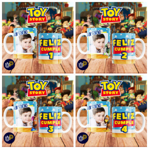 Plantillas para Tazas - Diseño Toy Story. - Imagen 3