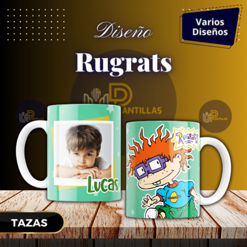 Plantillas para Tazas - Diseño Rugrats.