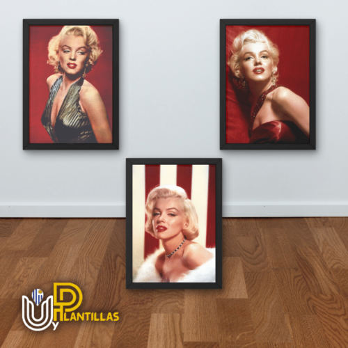 Plantillas para Cuadros - Diseño Retro Celebridades. - Imagen 3